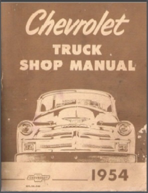 1954 Chevy Truck Service Manual