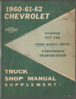 1962 Chevy Truck Service Manual