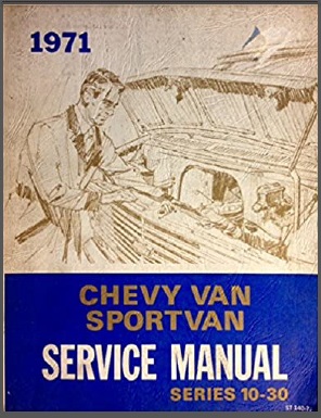 1971 Chevy Truck Service Manual