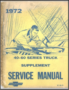 1972 Chevy Truck Service Manual