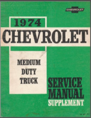 1974 Chevy Truck Service Manual