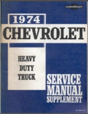 1974 Chevy Truck Service Manual