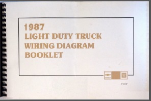 1987 Chevy Truck Wiring Manual