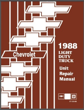 1988 Chevy Truck Overhaul Manual