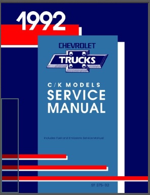 1992 Chevy Truck Service Manual