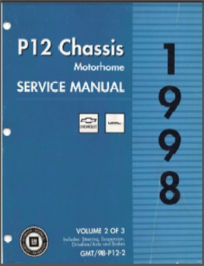 1998 Chevy P12 Motorome Manual Volume 2