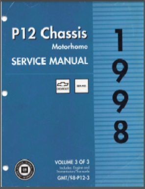 1998 Chevy P12 Motorome Manual Volume 3