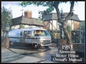 1983 Airstream Motorhome Owners Manual