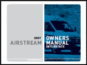 2007 Airstream Interstate Motorhome Owners Manual