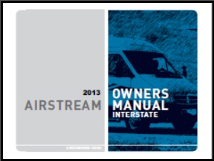 2013 Airstream Interstate Motorhome Owners Manual