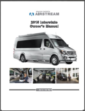 2015 Airstream Interstate Motorhome Owners Manual