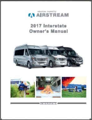 2017 Airstream Interstate Motorhome Owners Manual