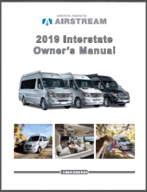 2019 Airstream Interstate Motorhome Owners Manual