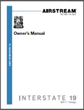 2023 Airstream Interstate E1 Motorhome Owners Manual