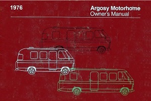 1976 Argosy Motorhome Owners Manual