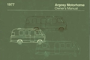 1977 Argosy Motorhome Owners Manual