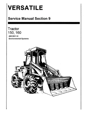 Versatile 150 / 160 Tractor Environmental Manual