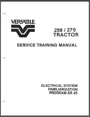 Versatile 256 / 276 Tractor Electrical Training Manual