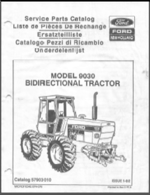 Versatile 256 / 276 / 276 II Parts Catalog