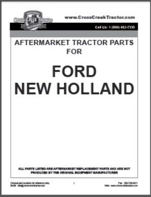 Ford BSD444HT Diesel Parts Catalog