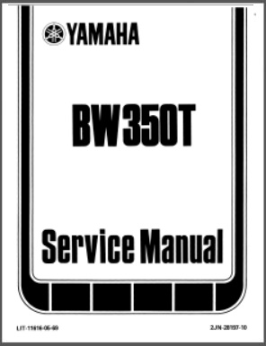 Yamaha Motorcycle Service Manual