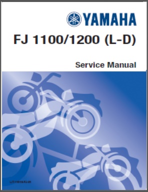 Yamaha Motorcycle Service Manual