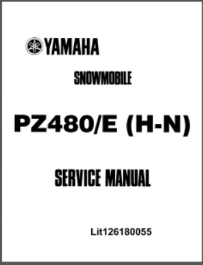 Yamaha Snowmobile Service Manual