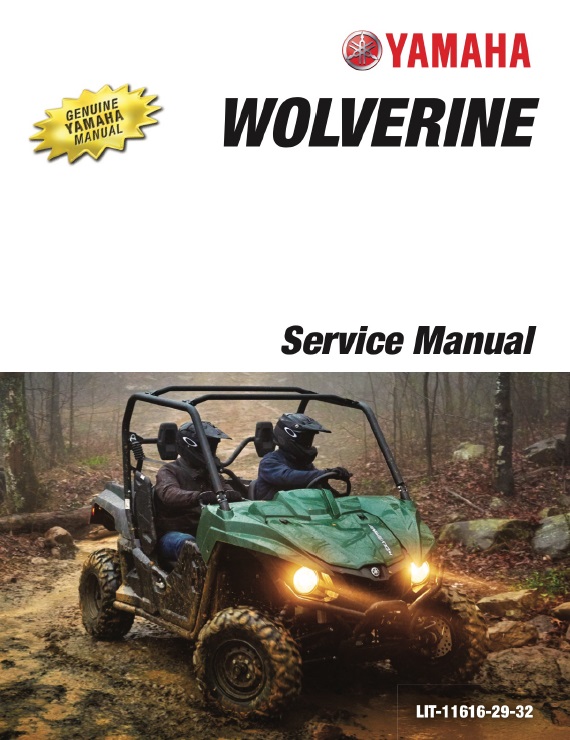 Yamaha SxS UTV Service Manual