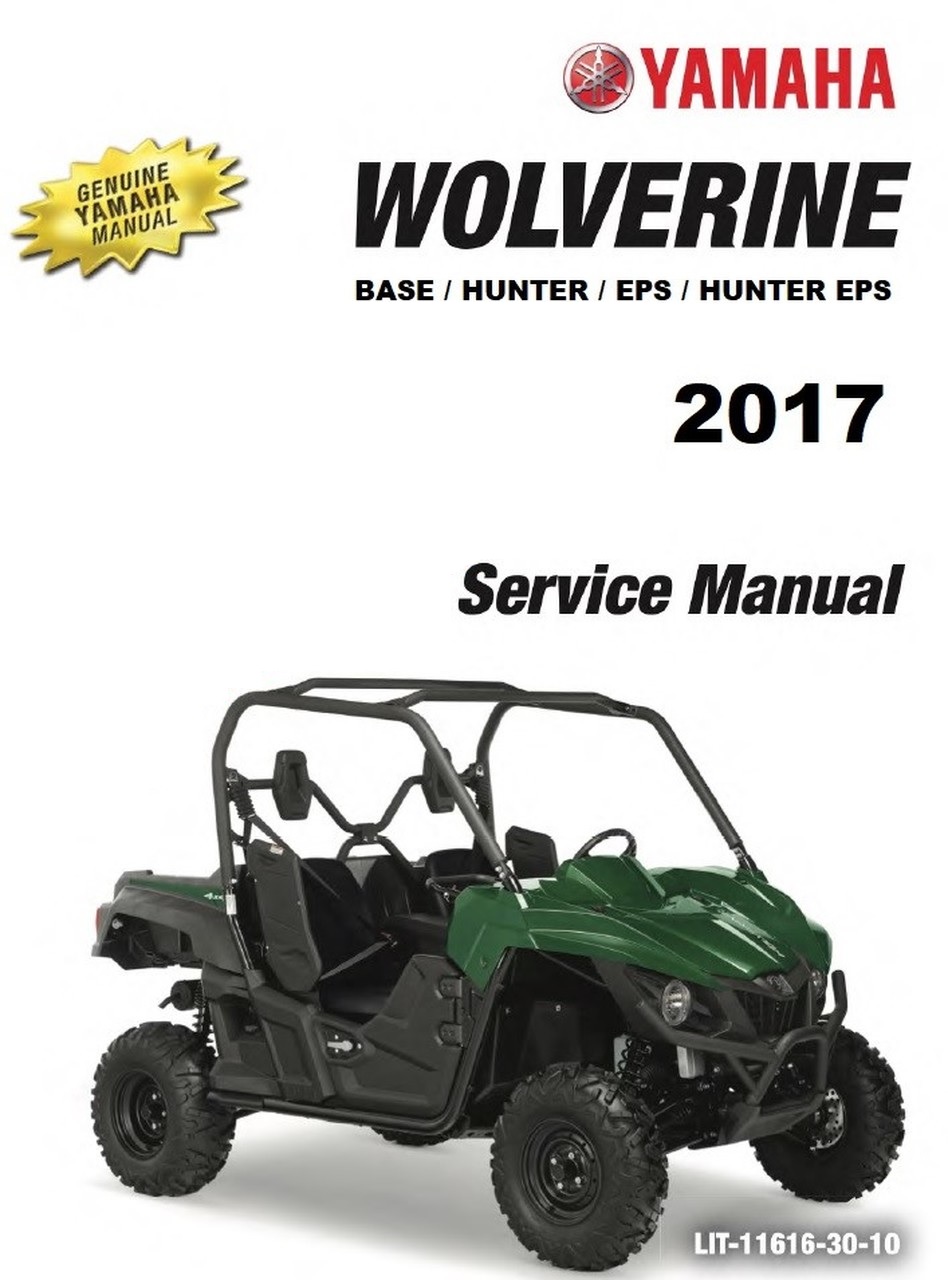 Yamaha SxS UTV Service Manual