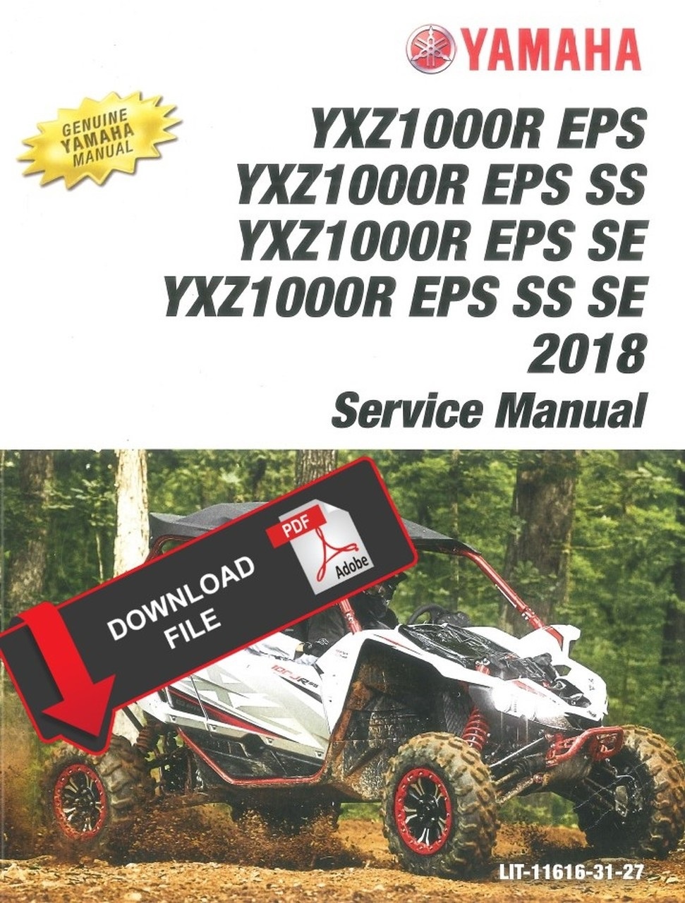 Yamaha SxS UTV Service Manual