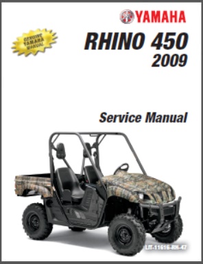 Yamaha SxS UTV Service Manual