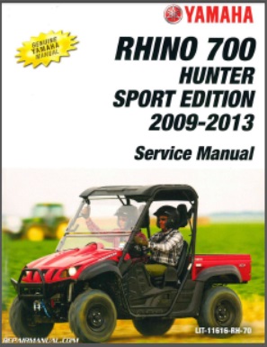 Yamaha SxS UTV Service Manual